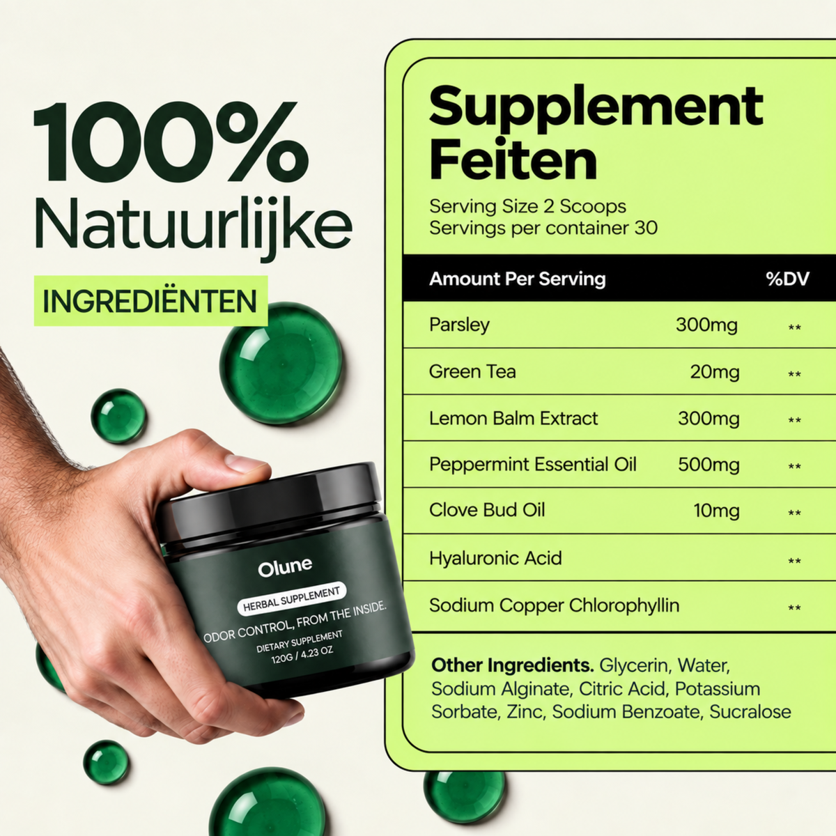 Olune – Body & Breath Odor Support